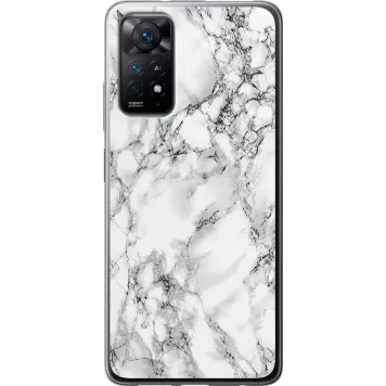Чехол на Xiaomi Redmi Note 11 Мрамор белый