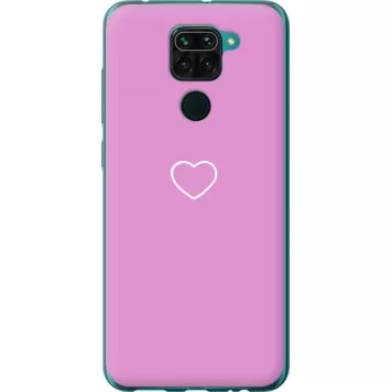 Чехол на Xiaomi Redmi Note 9 Сердце 2