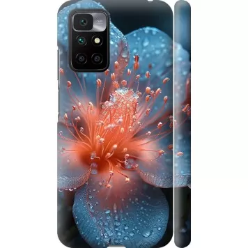Чехол на Xiaomi Redmi 10 Роса на цветке