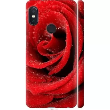 Чехол на Xiaomi Redmi Note 5 Pro Красная роза