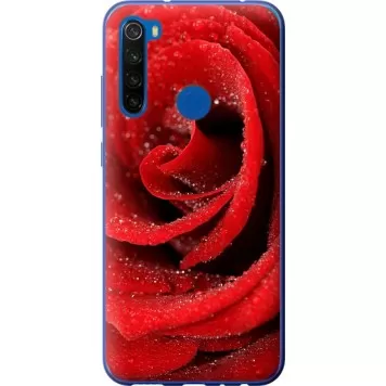 Чехол на Xiaomi Redmi Note 8T Красная роза