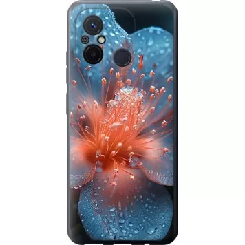 Чохол на Xiaomi Redmi 12C Роса на квітці