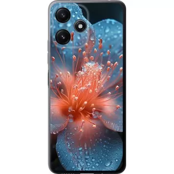 Чехол на Xiaomi Redmi 12 5G Роса на цветке