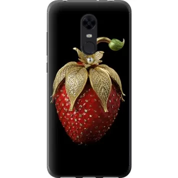 Чехол на Xiaomi Redmi 5 Plus Клубника v3