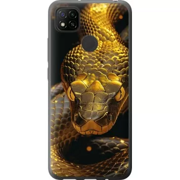 Чехол на Xiaomi Redmi 9C Golden snake