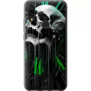 Чехол на Xiaomi Redmi 7 Череп-часы