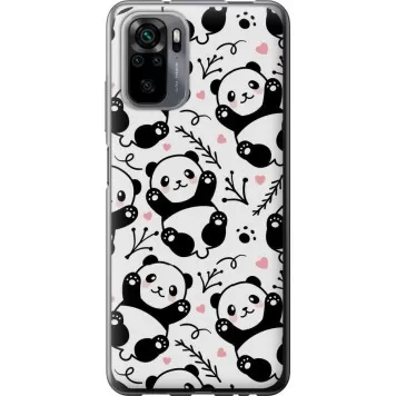 Чехол на Xiaomi Redmi Note 10S Панды