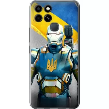 Чехол на Infinix Smart 6 Украинский киборг