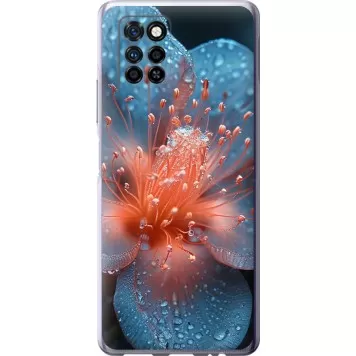 Чохол на Infinix Note 10 Pro Роса на квітці