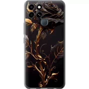 Чехол на Infinix Smart 6 Роза 3