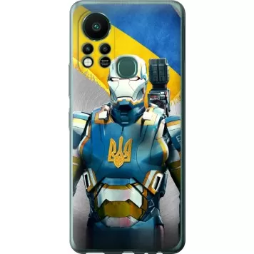 Чехол на Infinix Hot 11S Украинский киборг