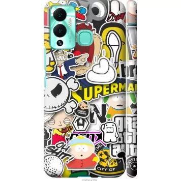 Чехол на Infinix Hot 12 Play Popular logos
