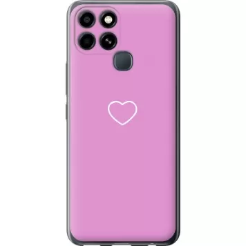 Чехол на Infinix Smart 6 Сердце 2