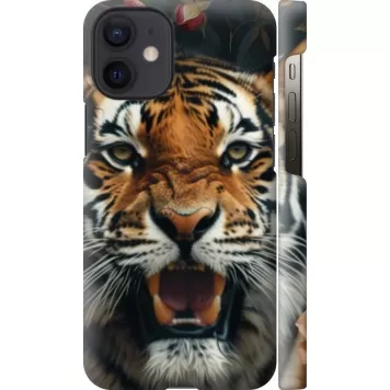 Чехол на iPhone 12 Mini Тигровое величие