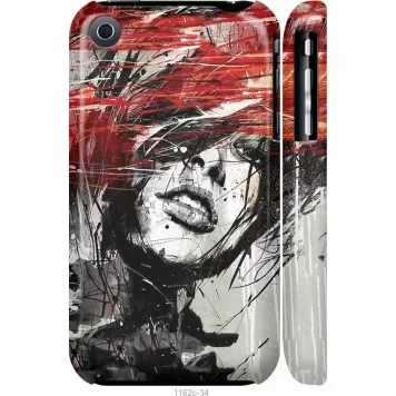 Чохол на iPhone 3Gs Обличчя дівчини