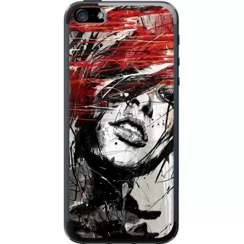 Чохол на iPhone 5s Обличчя дівчини