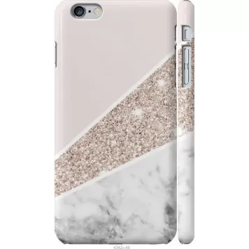 Чехол на iPhone 6s Plus Пастельный мрамор