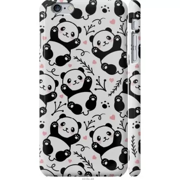 Чехол на iPhone 6 Plus Панды