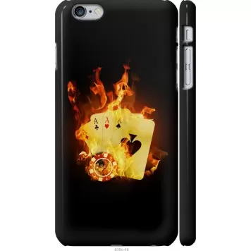 Чехол на iPhone 6s Plus Горящие карты