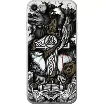 Чехол на iPhone 7 Тату Викинг