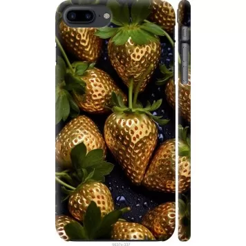 Чехол на iPhone 8 Plus Золотая клубника
