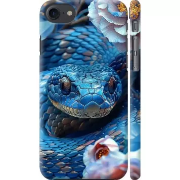 Чехол на iPhone 8 Blue Snake