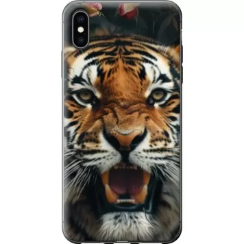 Чехол на iPhone XS Max Тигровое величие
