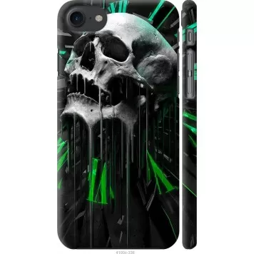 Чехол на iPhone SE 2020 Череп-часы