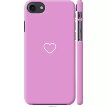 Чехол на iPhone SE 2020 Сердце 2