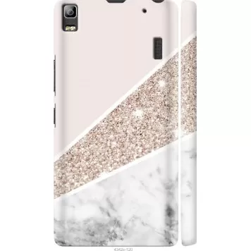 Чохол на Lenovo A7000 Пастельний мармур