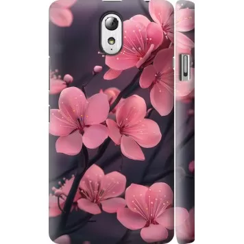 Чехол на Lenovo Vibe P1m Пурпурная сакура