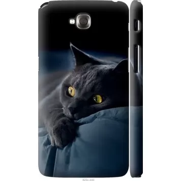 Чехол на LG G Pro Lite Dual D686 Дымчатый кот