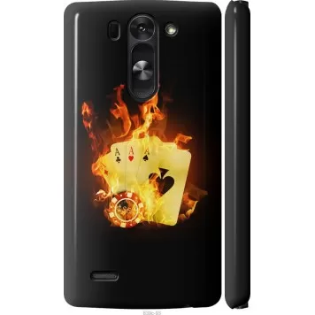 Чохол на LG G3s D724 Палаючі карти
