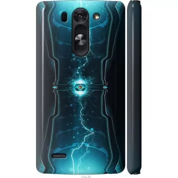 Чехол на LG G3s D724 Молнии в цилиндре
