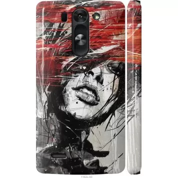Чехол на LG G3s D724 Лицо девушки