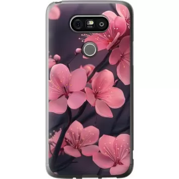 Чехол на LG G5 H860 Пурпурная сакура