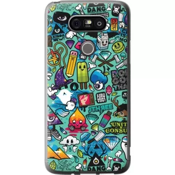 Чохол на LG G5 H860 Стікер бомбінг 1