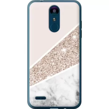 Чохол на LG K8 2018 Пастельний мармур