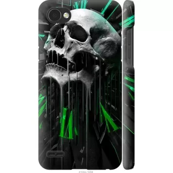 Чохол на LG Q6 Череп-годинник