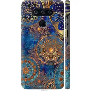 Чехол на LG V40 ThinQ Золотой узор