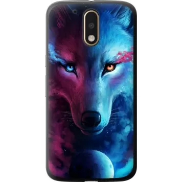 Чехол на Motorola MOTO G4 PLUS Арт-волк