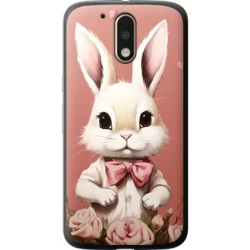 Чехол на Motorola MOTO G4 Зайчик