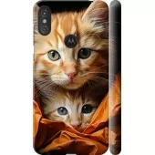 Чехол на Motorola One Power Котики 2