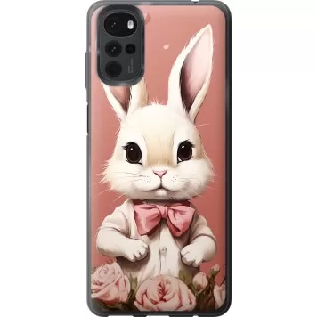 Чехол на Motorola G22 Зайчик
