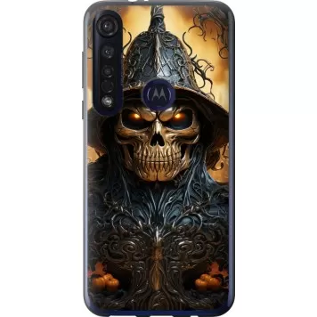 Чехол на Motorola G8 Plus Череп 2