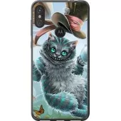 Чехол на Motorola One Power Чеширский кот 2