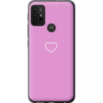 Чехол на Motorola Moto G10 Сердце 2
