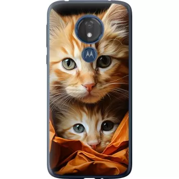Чохол на Motorola Moto G7 Power Котики 2