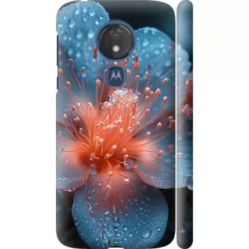 Чехол на Motorola Moto G7 Power Роса на цветке