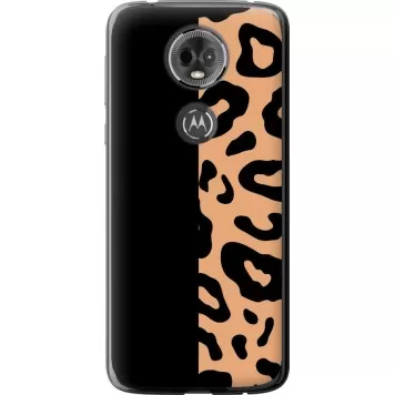 Чехол на Motorola Moto E5 Plus Пятна леопарда